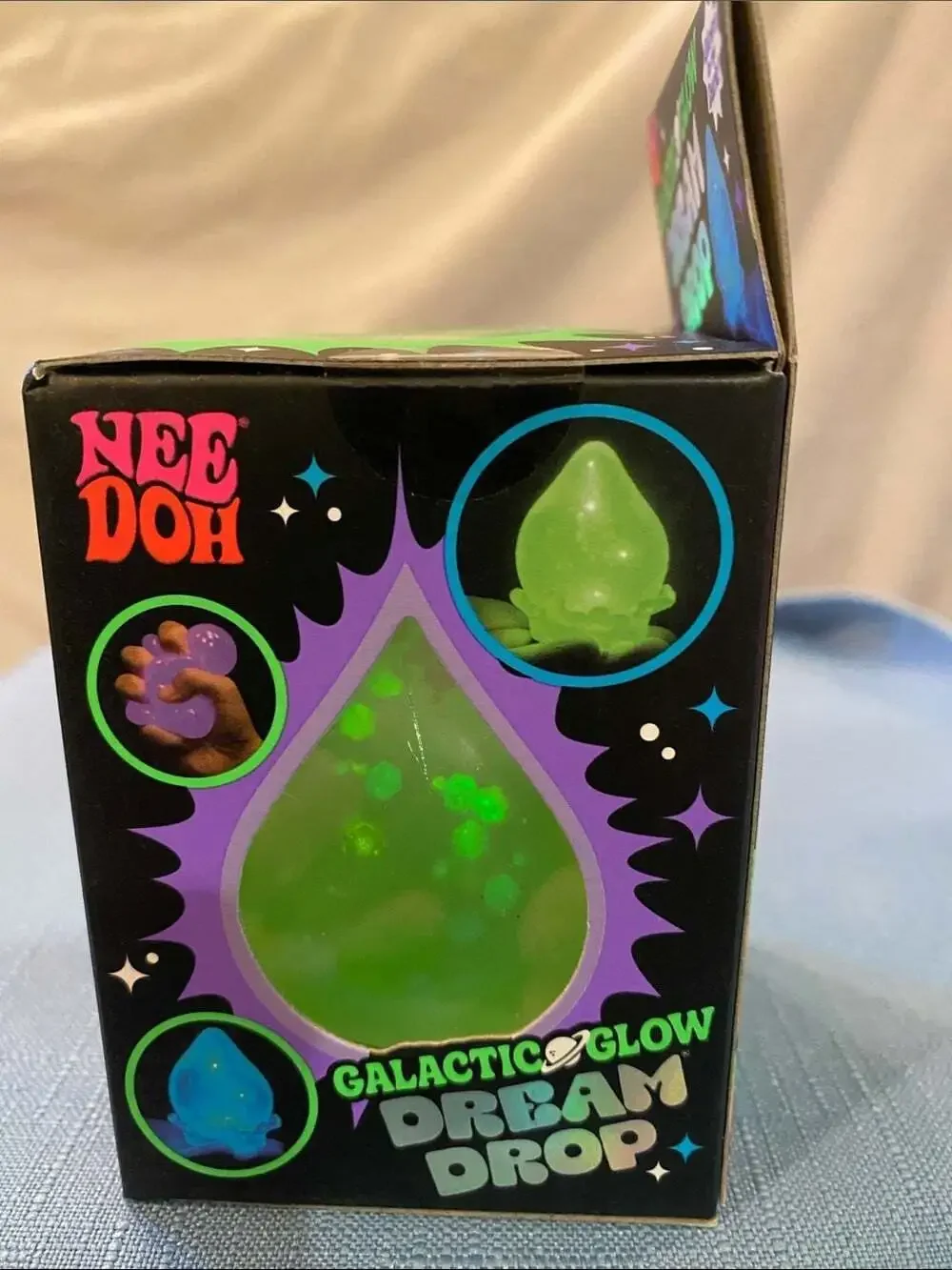 Nee Doh Galactic Glow Dream Drop - Green